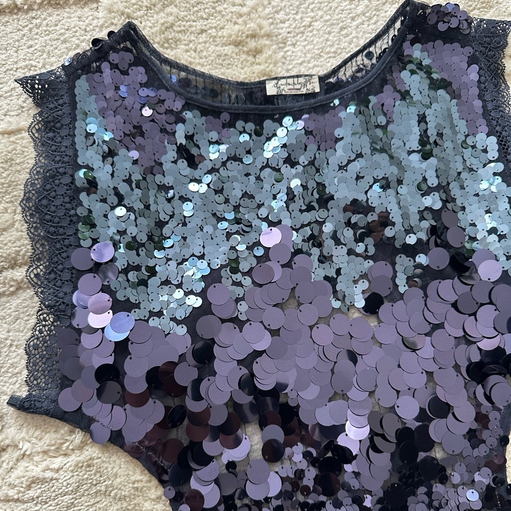 Free People Main Character Bodysuit in Night - Picture 6 of 10